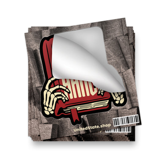 Cold Dead Hands Sticker