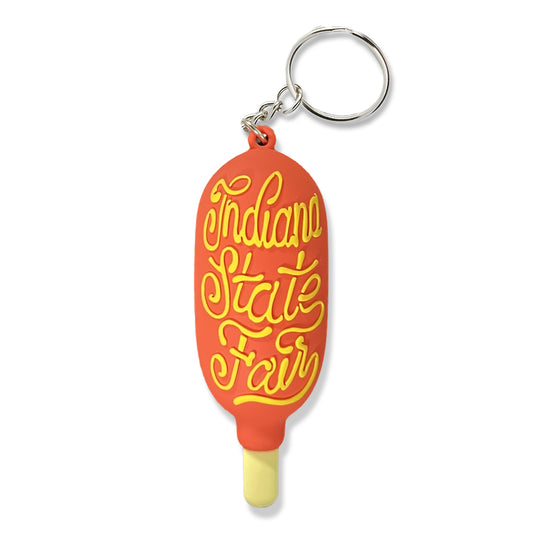 State Fair Corndog Keychain