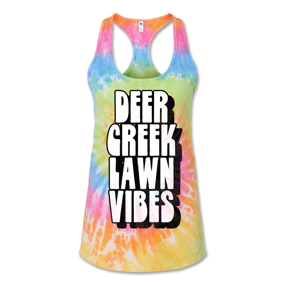 Deer Creek Lawn Vibes Women's Tie Dye Tank