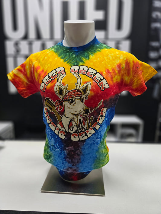 Deer Creek Logo Tie Dye Tee