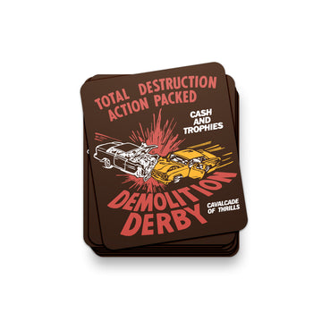 Demolition Derby Sticker