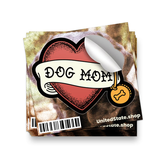 Dog Mom Sticker