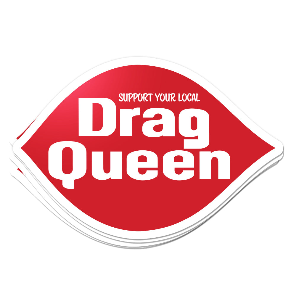 Drag Queen Retro Sticker