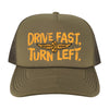 Drive Fast Turn Left Laguna Cap - United State of Indiana