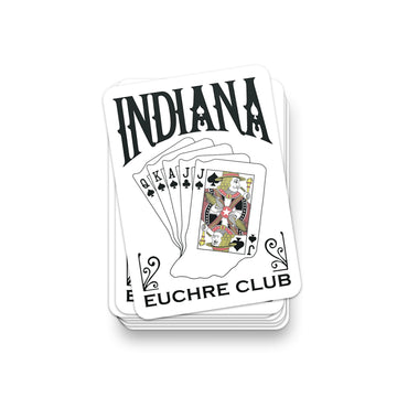 Euchre Club Sticker