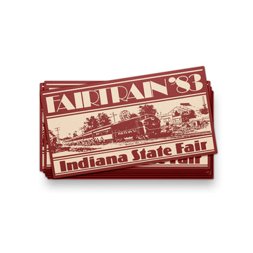 Fair Train '83 Sticker