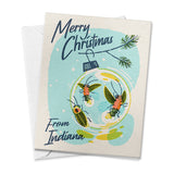 Indiana Fireflies Christmas Card