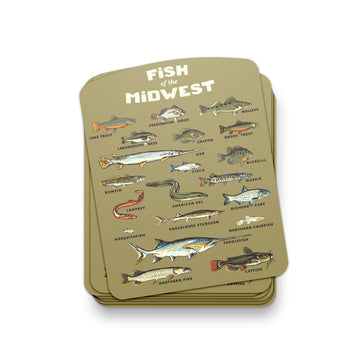 Fish of the Midwest Sticker