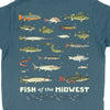 Fish of the Midwest Youth Tee