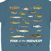 Fish of the Midwest Youth Tee