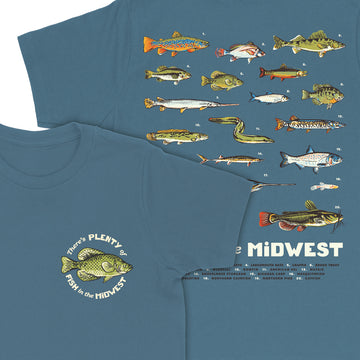 Fish of the Midwest Youth Tee