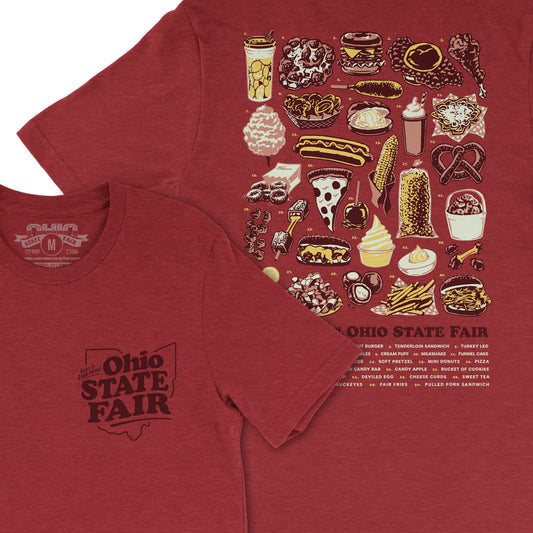 Foods of the Ohio State Fair Tee
