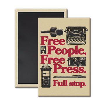 Free People, Free Press Magnet