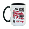 Free People, Free Press Mug