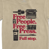 Free People, Free Press Tee