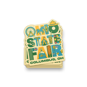 Fun at the Fair Sticker