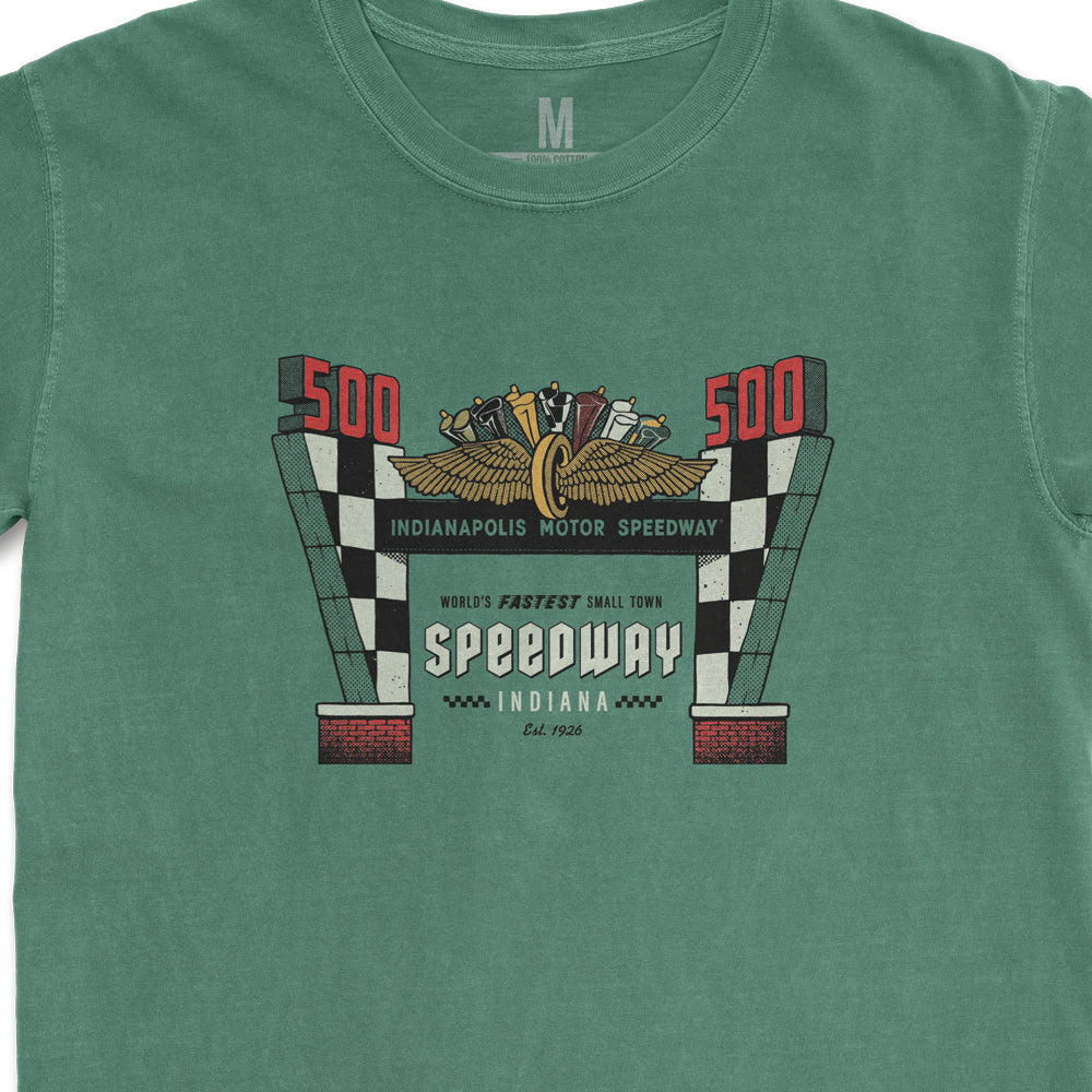 Gates of Speedway Tee - United State of Indiana