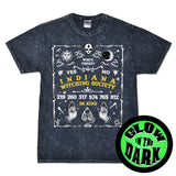 Glow In The Dark Indiana Witching Society Ouija Tee