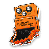 Hoosier Distortion Sticker