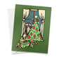 Hoosier Holiday Greeting Card