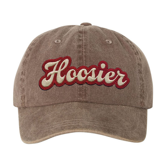 Hoosier Script Dad Cap