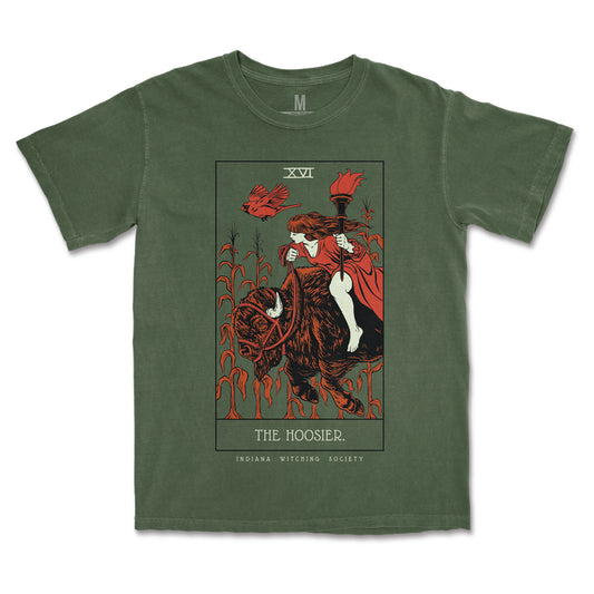 Hoosier Tarot Tee - United State of Indiana