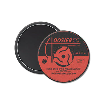 Hoosier Vinyl Club Magnet
