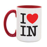 I Heart IN Mug