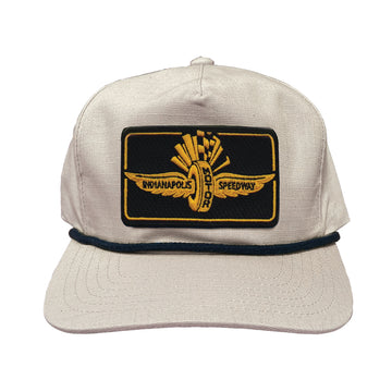 Vintage Winged Wheel Rope Cap