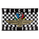 Welcome Race Fans Flag (3x5ft)