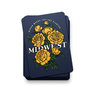 In Bloom Midwest Sticker