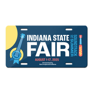 ISF Logo 2025 License Plate