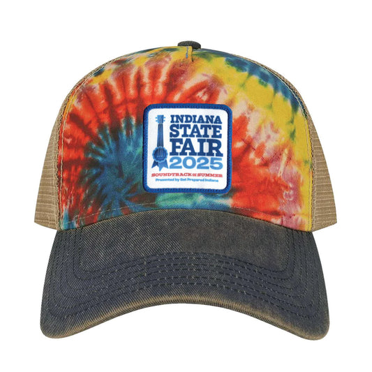ISF 2025 Logo Tie Dye Cap - United State of Indiana