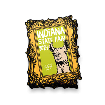 Portrait of a Llama Sticker