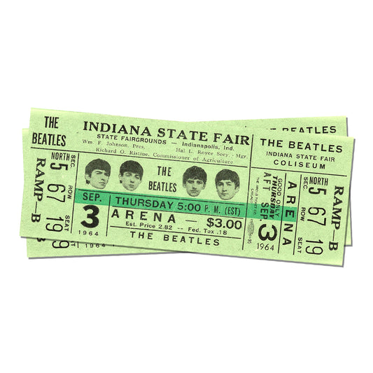 Fab Fair Concert Ticket Sticker