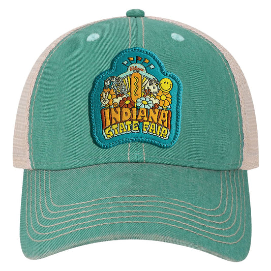 ISF Corndog Youth Vintage Trucker Cap - United State of Indiana