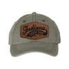 ISF Leather Patch Pigment-Dyed Cap