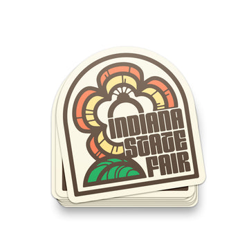 ISF Midway Flower Sticker