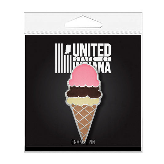 Ice Cream Cone Pin