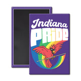 Indiana Cardinal Pride Magnet