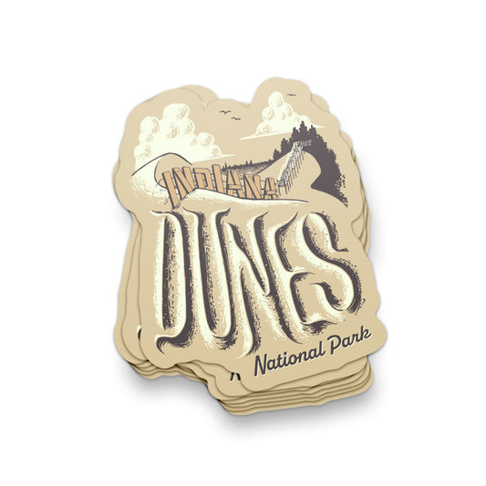 Indiana Dunes National Park Sticker