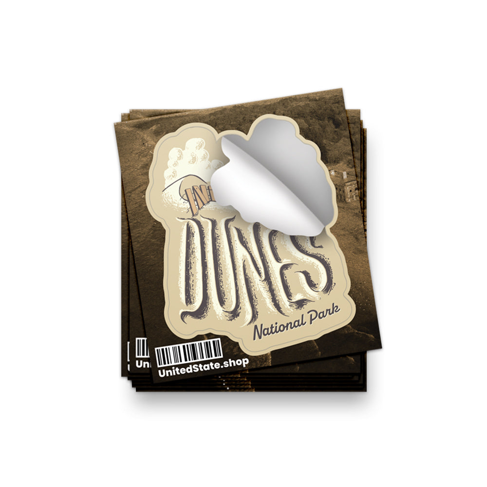 Indiana Dunes National Park Sticker - United State of Indiana
