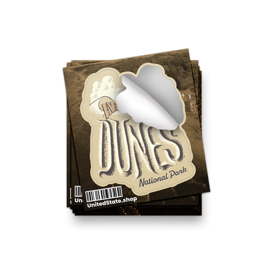 Indiana Dunes National Park Sticker - United State of Indiana