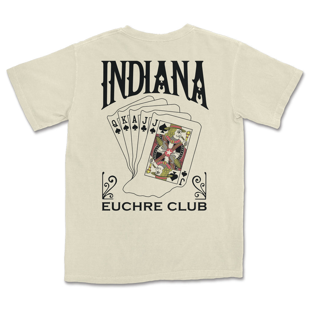Indiana Euchre Club Tee - United State of Indiana