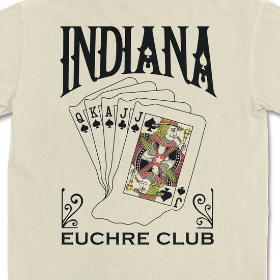 Indiana Euchre Club Tee - United State of Indiana