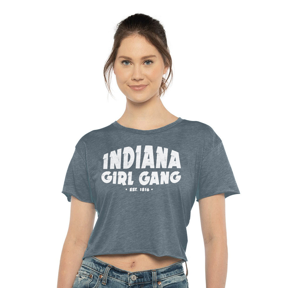 Indiana Girl Gang Crop Tee