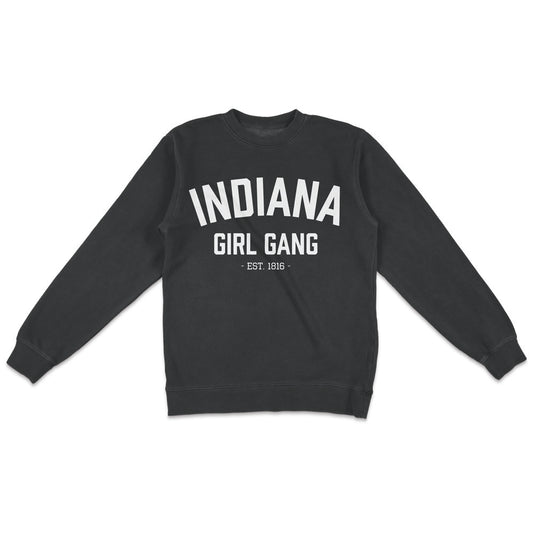 Indiana Girl Gang Crewneck Sweatshirt