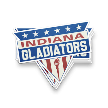 Indiana Gladiators Sticker