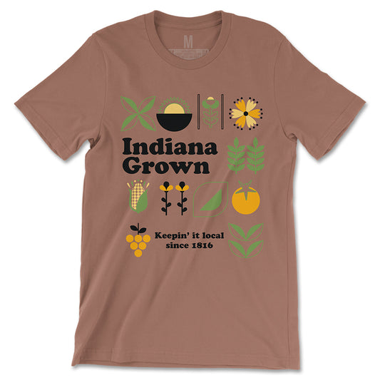 Indiana Grown Keep It Local Tee