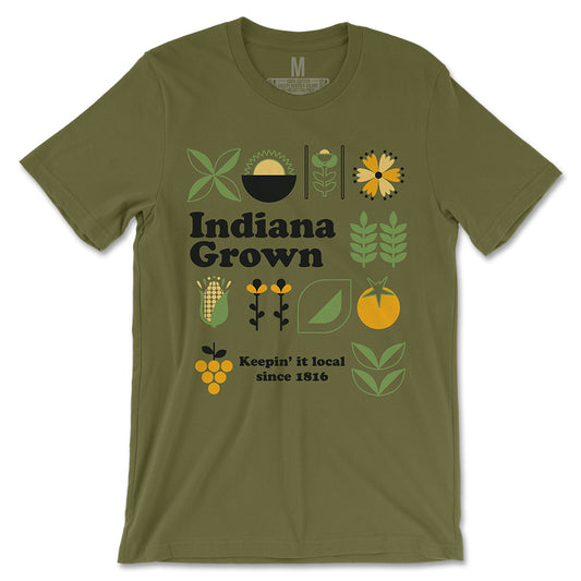 Indiana Grown Keep It Local Tee